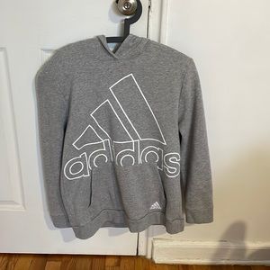 Gray Adidas Hoodie